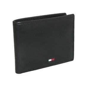 Tommy Hilfiger Men's Leather Stockton Passcase Bifold Wallet